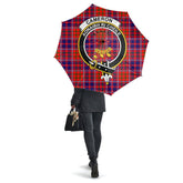 Clan Cameron of Lochiel Modern Tartan Crest Umbrella OR14 Clan Cameron Tartan Today